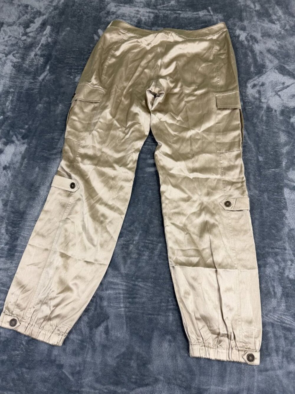 Chico's Olive Cargo Jogger Pants - Picture 7 of 10